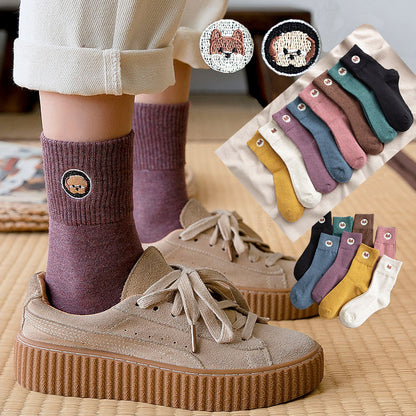 Tittut Strumpan - Dogs Standard 8-pack Färgmix