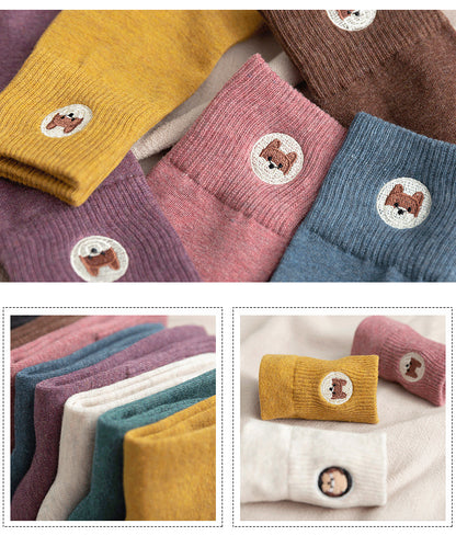 Tittut Strumpan - Dogs Standard 8-pack Färgmix