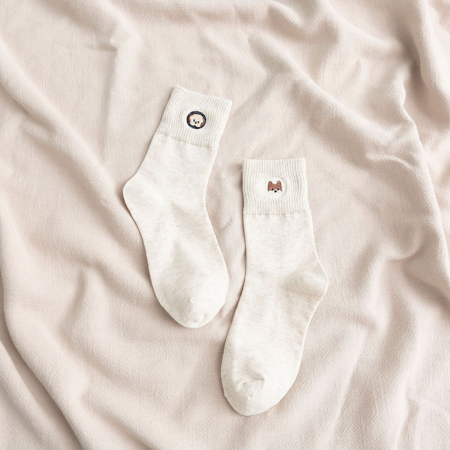 Tittut Strumpan - Dogs Standard 8-pack Färgmix