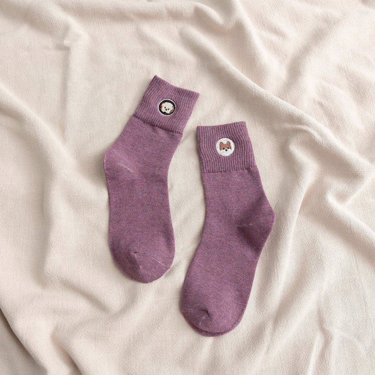 Tittut Strumpan - Dogs Standard 8-pack Färgmix