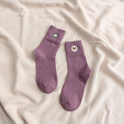 Tittut Strumpan - Dogs Standard 8-pack Färgmix