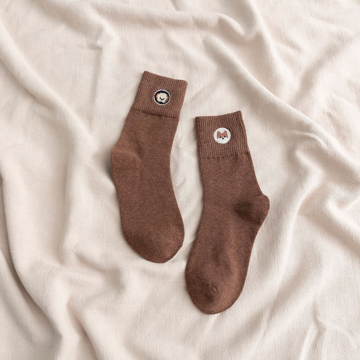 Tittut Strumpan - Dogs Standard 8-pack Färgmix