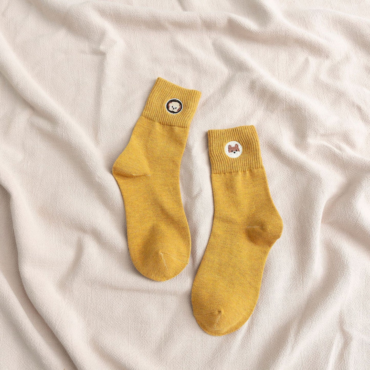 Tittut Strumpan - Dogs Standard 8-pack Färgmix