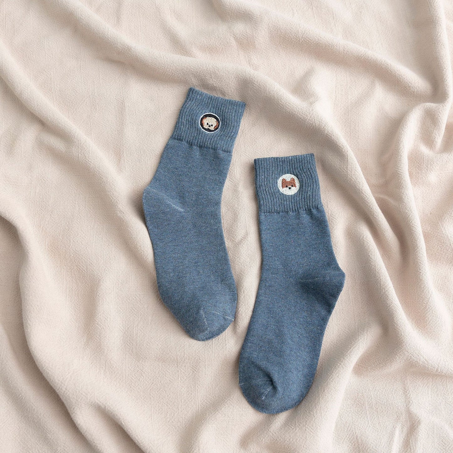 Tittut Strumpan - Dogs Standard 8-pack Färgmix