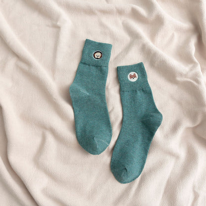 Tittut Strumpan - Dogs Standard 8-pack Färgmix