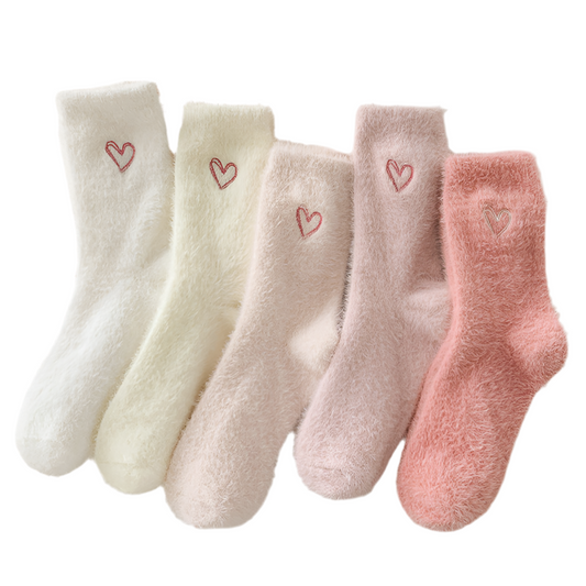 Tittut Strumpan - Furry Love 5-pack Färgmix