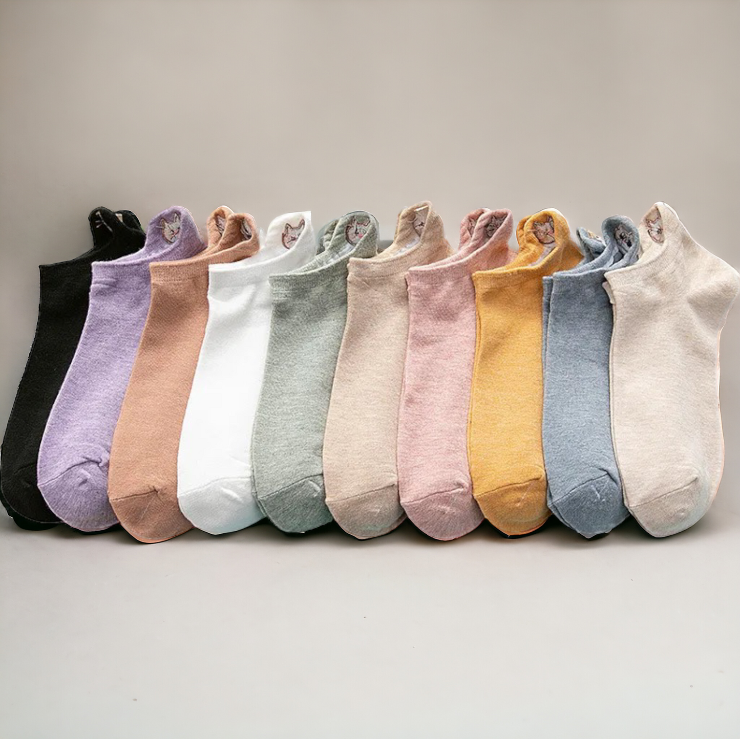 Tittut Strumpan - Kitty 10-pack Färgmix