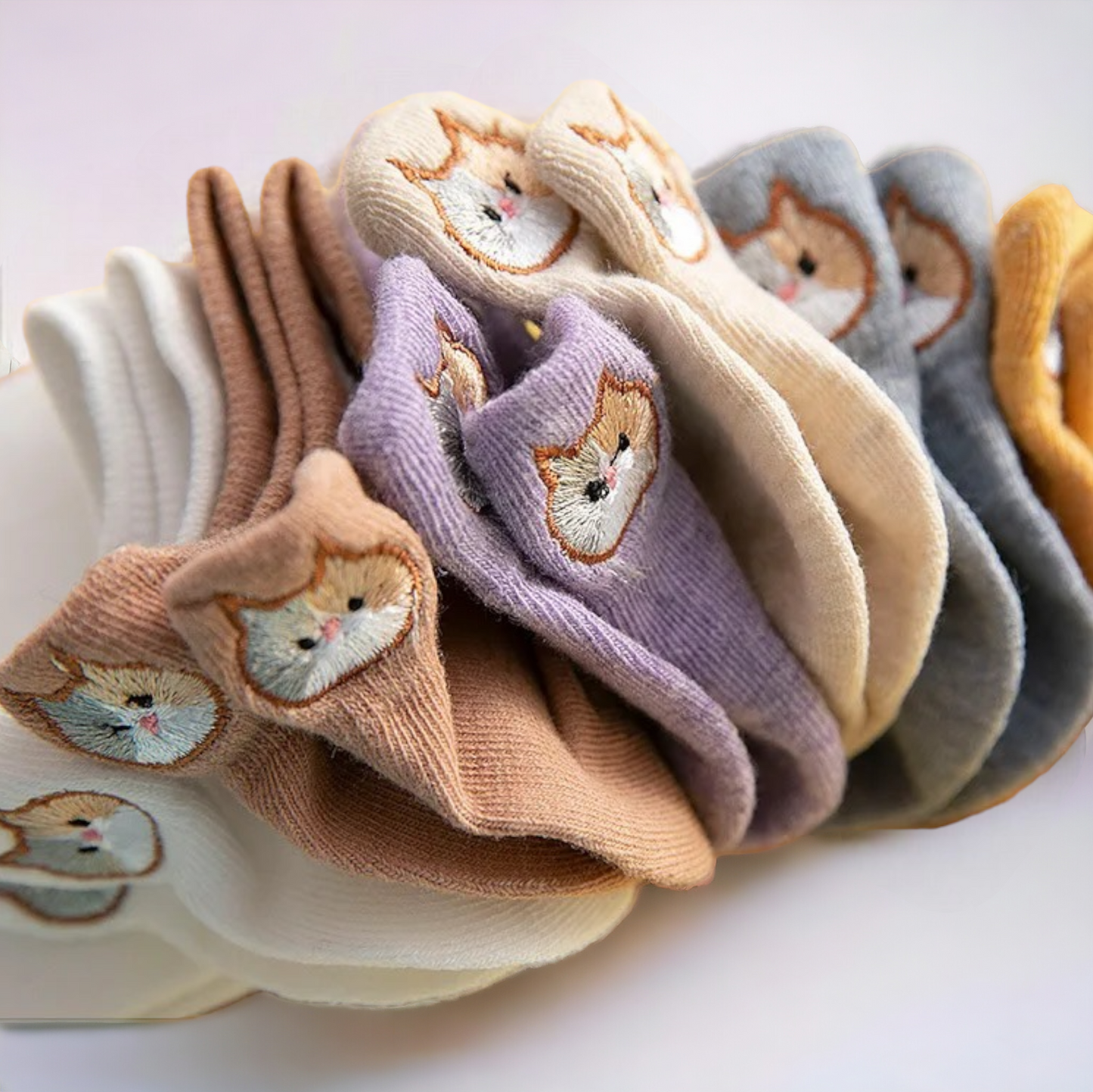 Tittut Strumpan - Kitty 10-pack Färgmix